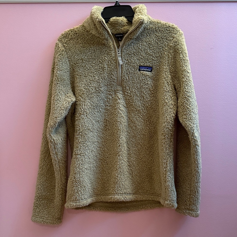 Patagonia Beige Fleece Jacket